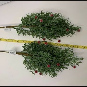 2 Target Floral Stems Picks w/Red Berries